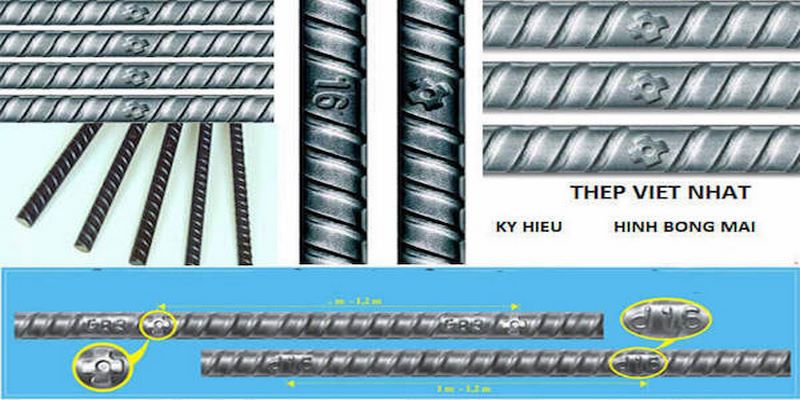 Các loại thép phổ biến