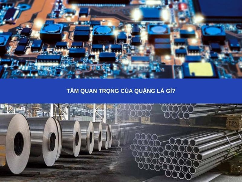 Tầm quan trọng của quặng là gì?